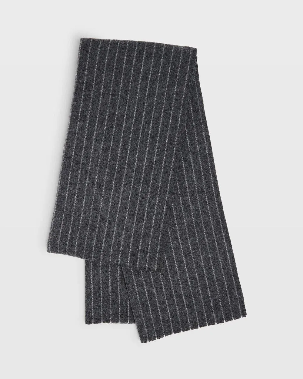Double-Faced Striped Scarf