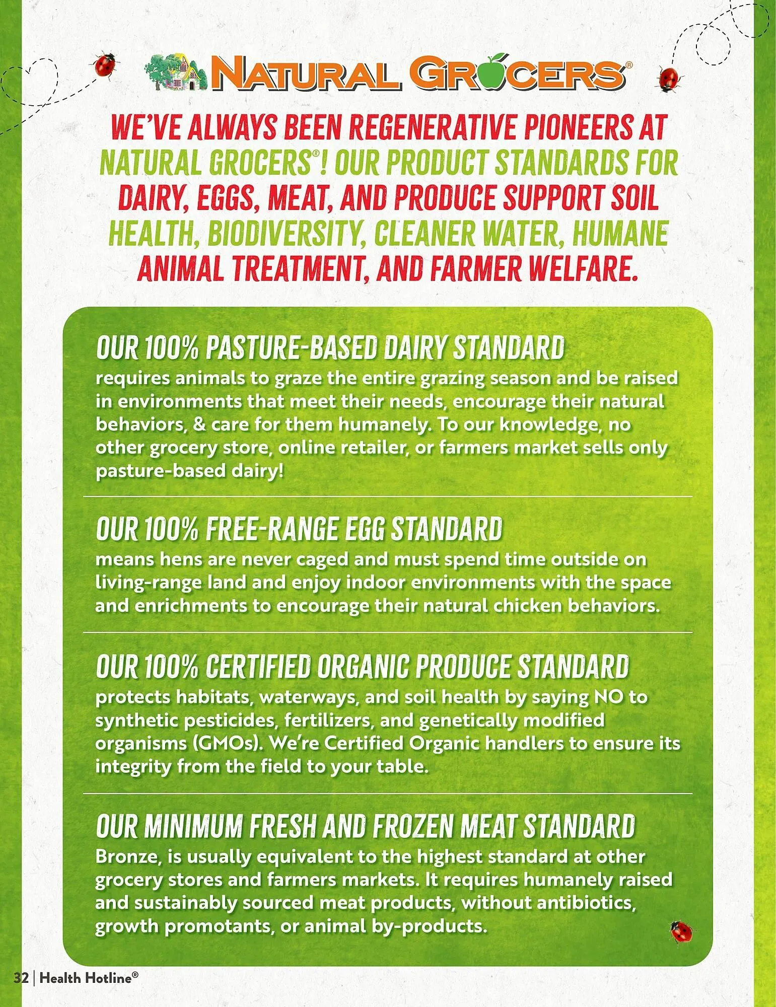 Weekly ad Natural Grocers ad from April 18 to April 26 2025 - Page 32