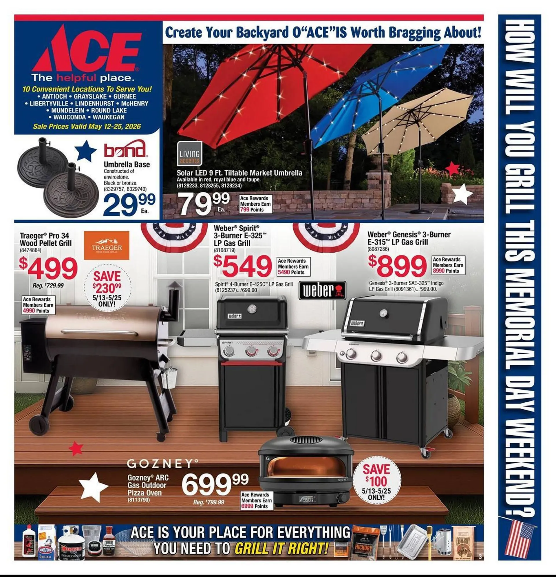 Weekly ad Ace Hardware flyer from May 12 to May 25 2026 - Page 3
