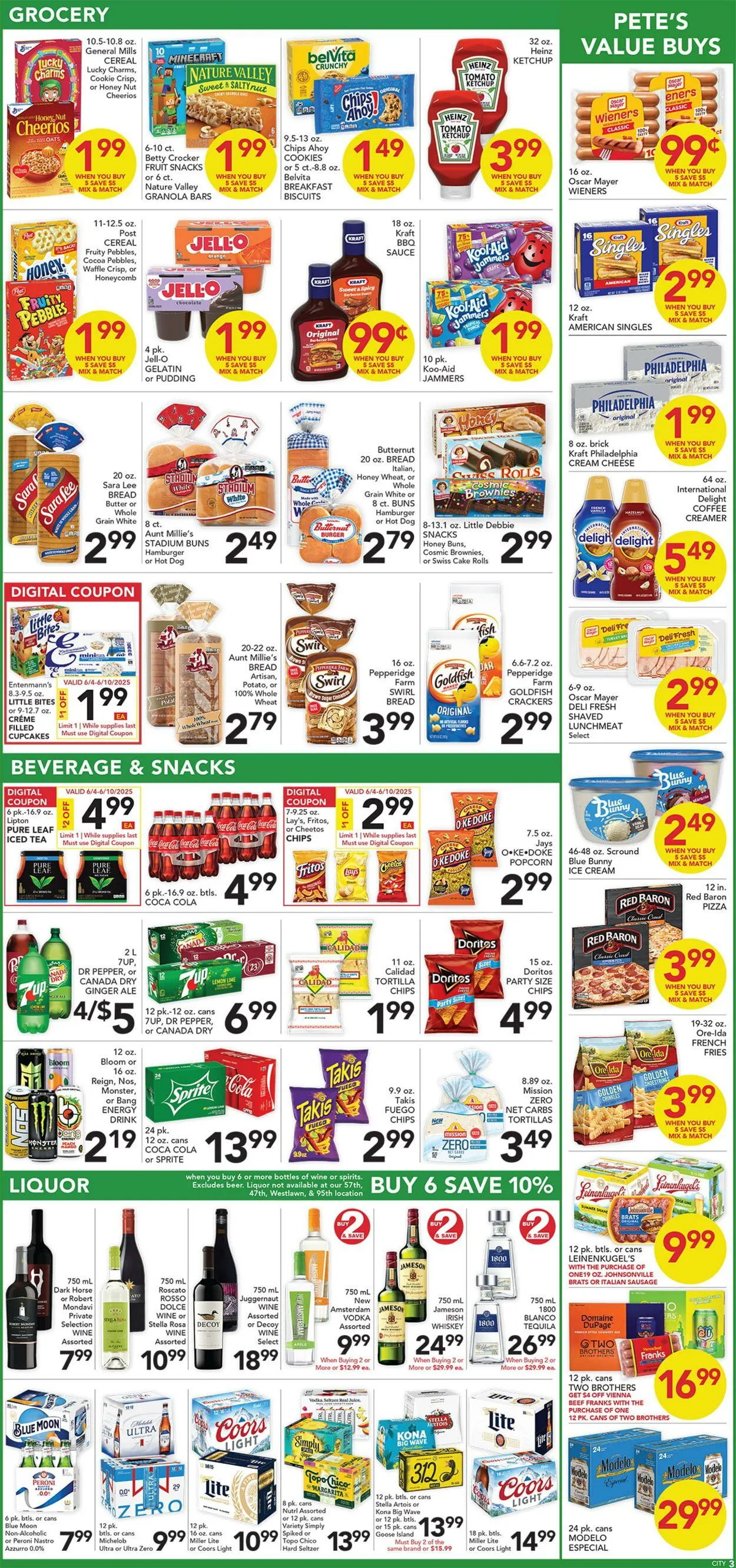 Weekly ad Pete's Fresh Market Current weekly ad from June 4 to June 10 2025 - Page 3