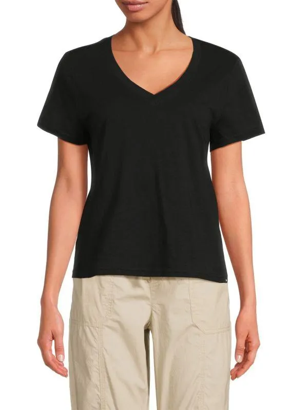 Solid Cotton T-Shirt