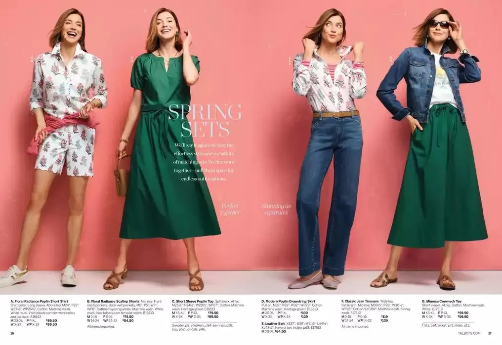 Weekly ad Talbots Next Stop, SPRING! from February 18 to March 4 2025 - Page 9