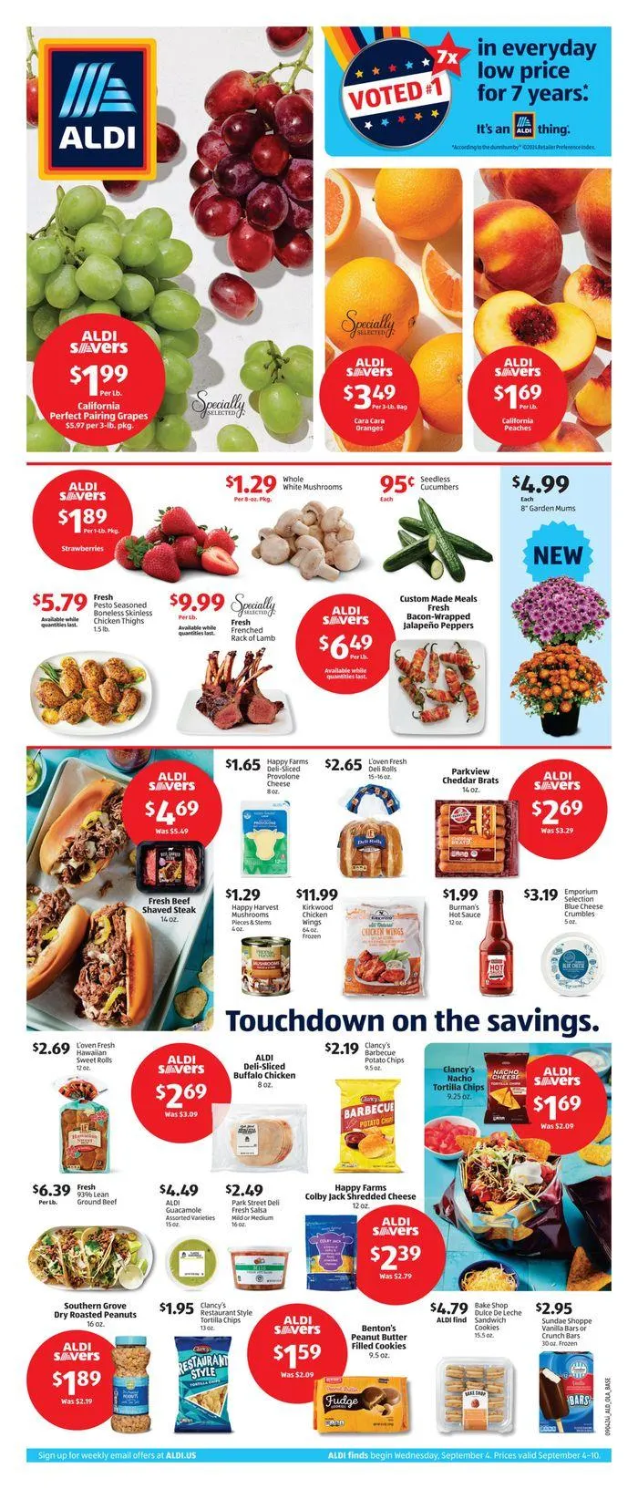 Weekly ad Offers for bargain hunters from September 4 to September 10 2024 - Page 1