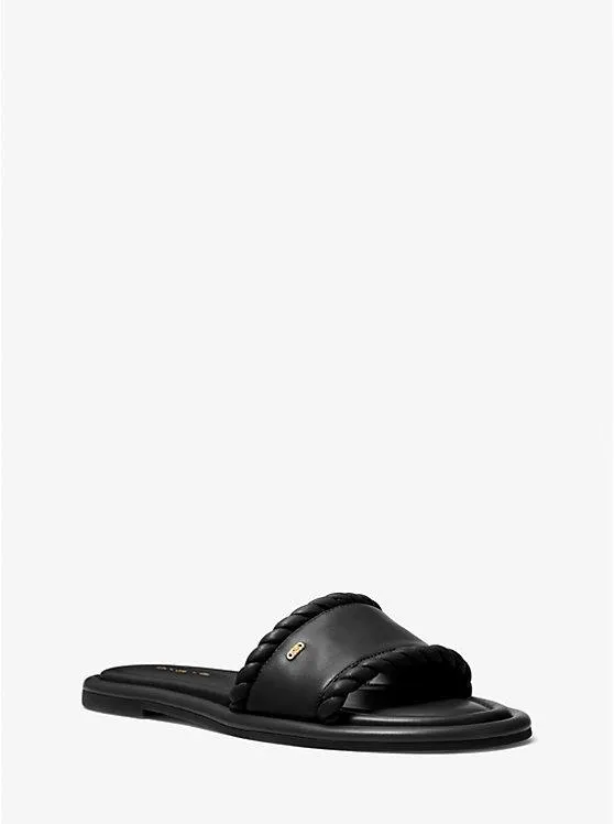 Dana Leather Slide Sandal