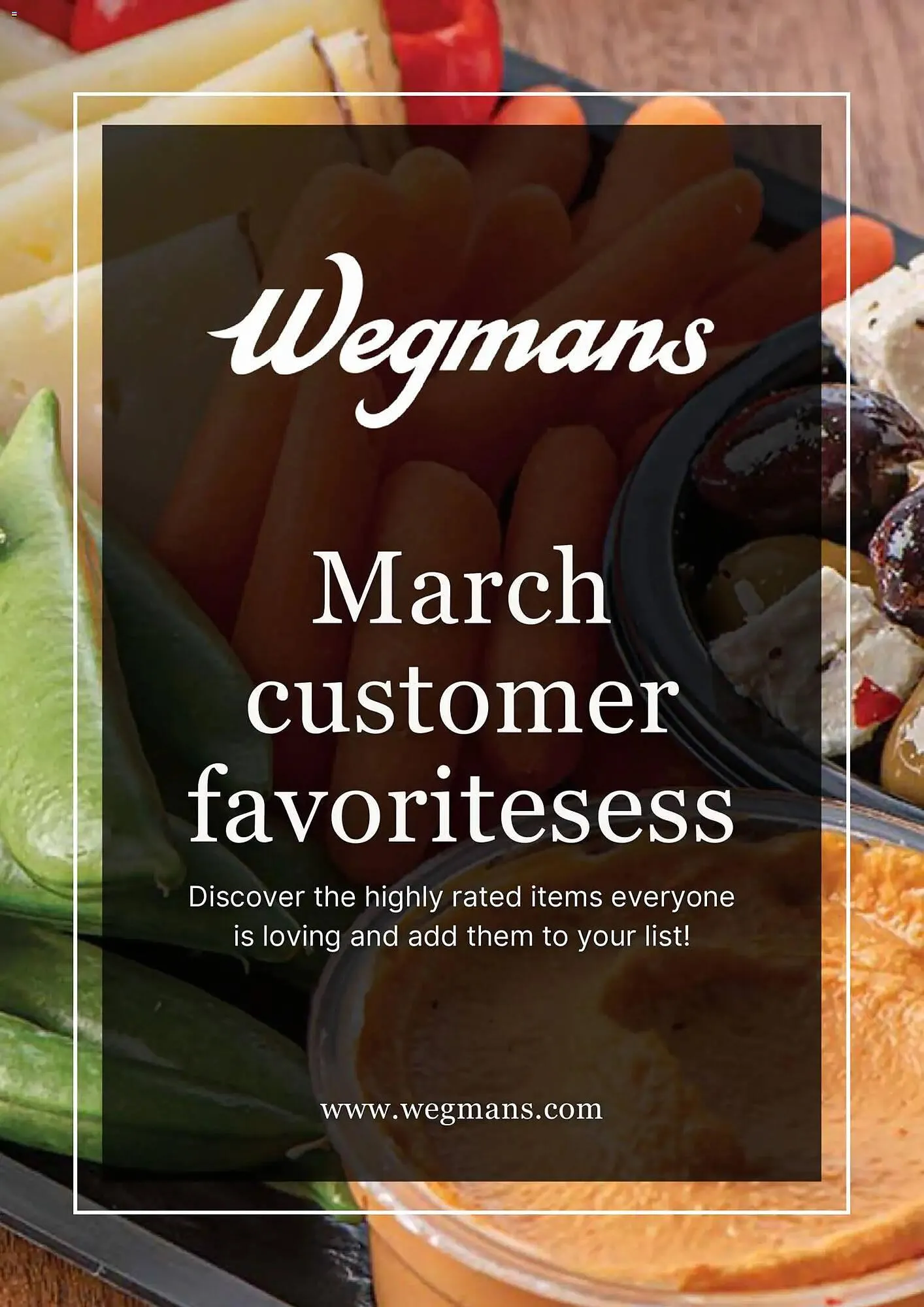 Weekly ad Wegmans flyer from March 1 to April 1 2026 - Page 1