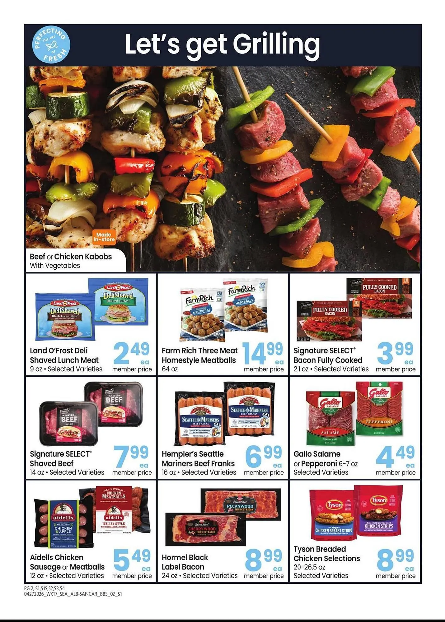 Weekly promotion Safeway weekly ad spanning from April 27 to May 25 2026 - Page 2 for Catalogue 365