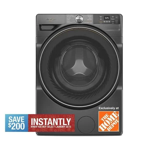 4.5 cu. ft. Front Load Washer in Volcano Black with FreshFlow Vent System