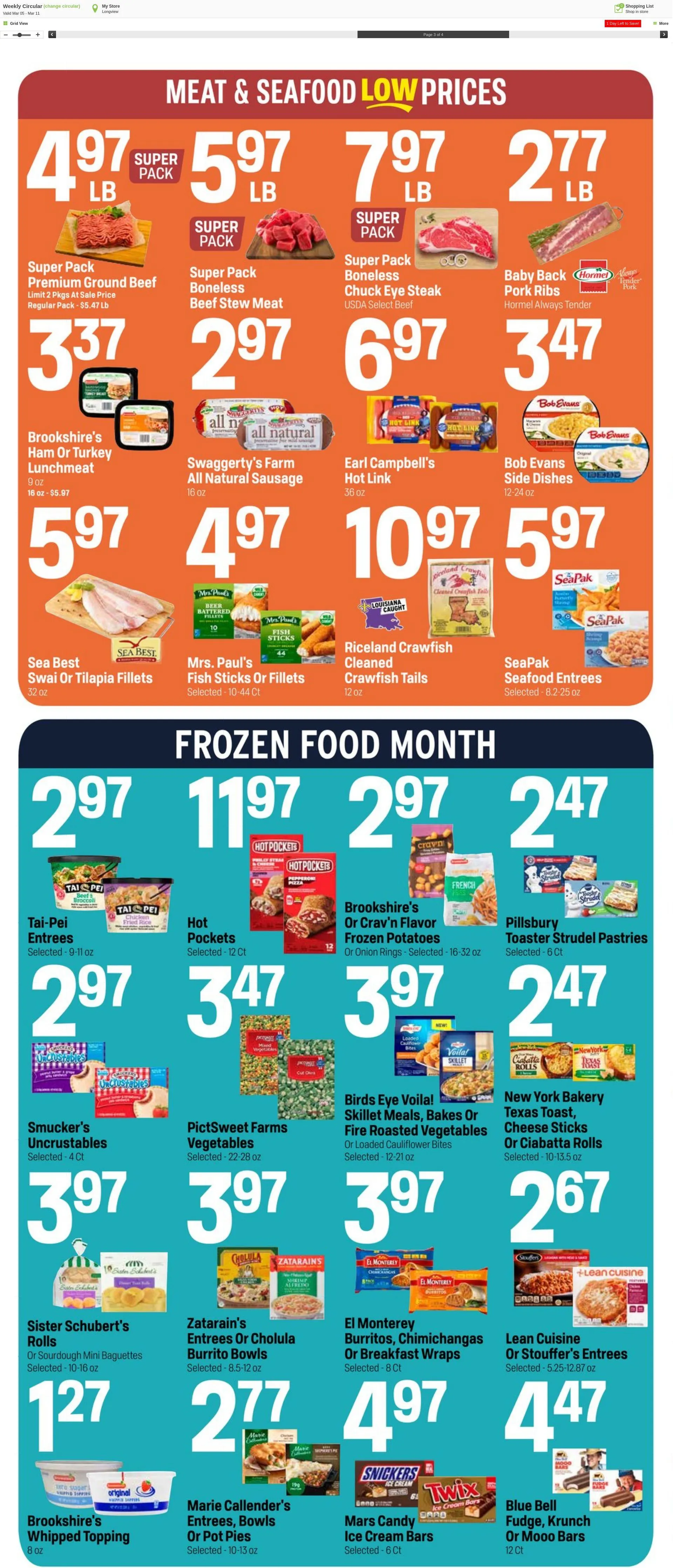 Weekly ad Super1Foods from March 12 to March 18 2025 - Page 3