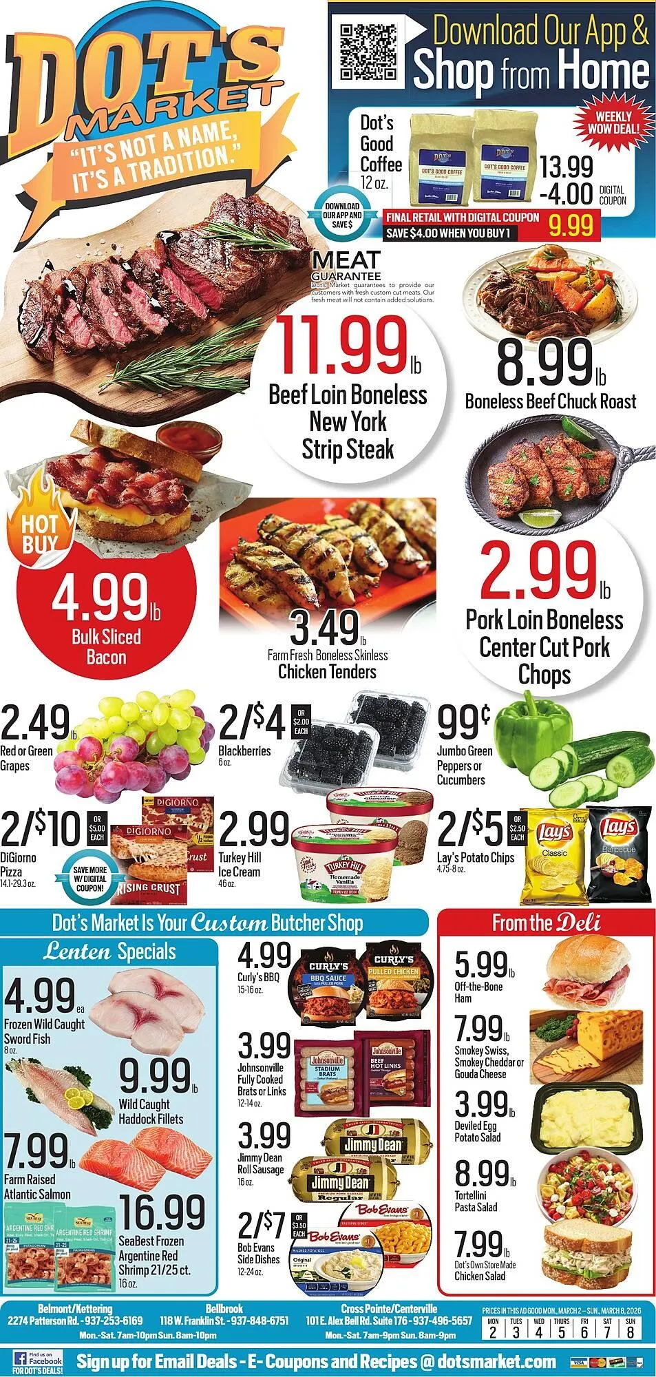 Weekly ad Dot's Market weekly ad from March 2 to March 8 2026 - Page 1