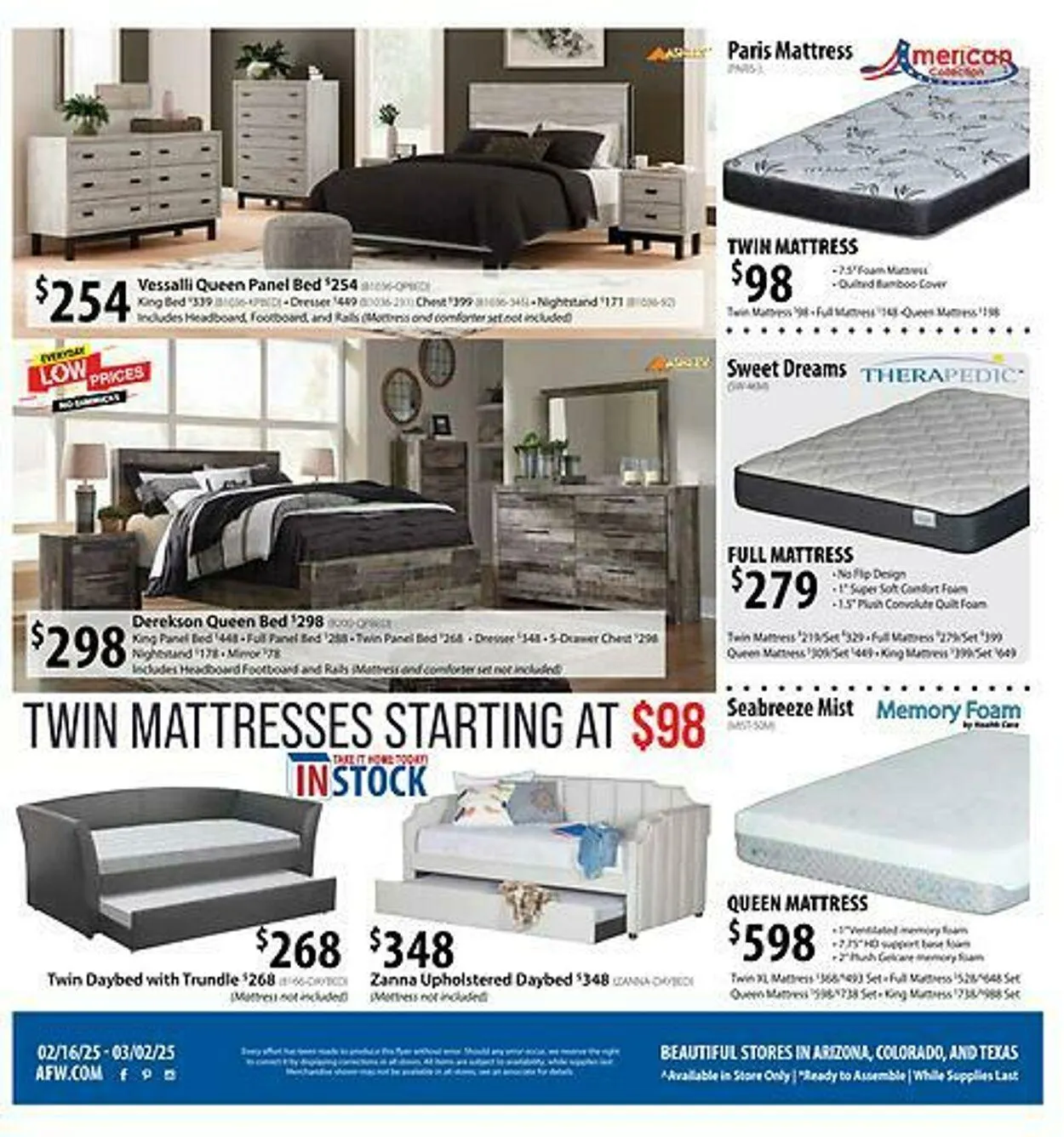 Weekly ad American Furniture Warehouse Current weekly ad from May 11 to May 25 2025 - Page 7