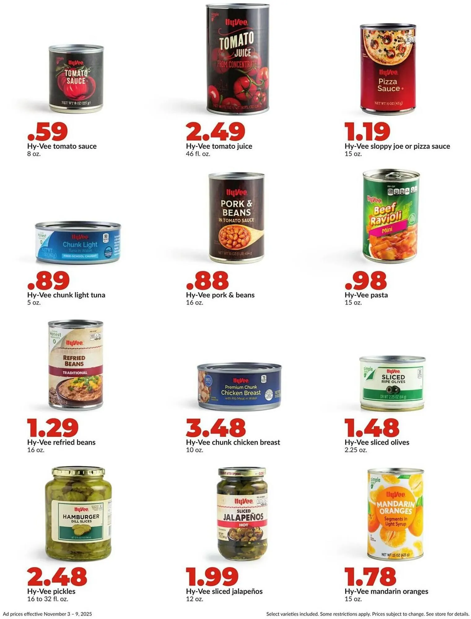 Weekly ad Hy-Vee weekly ad from November 3 to November 30 2025 - Page 20