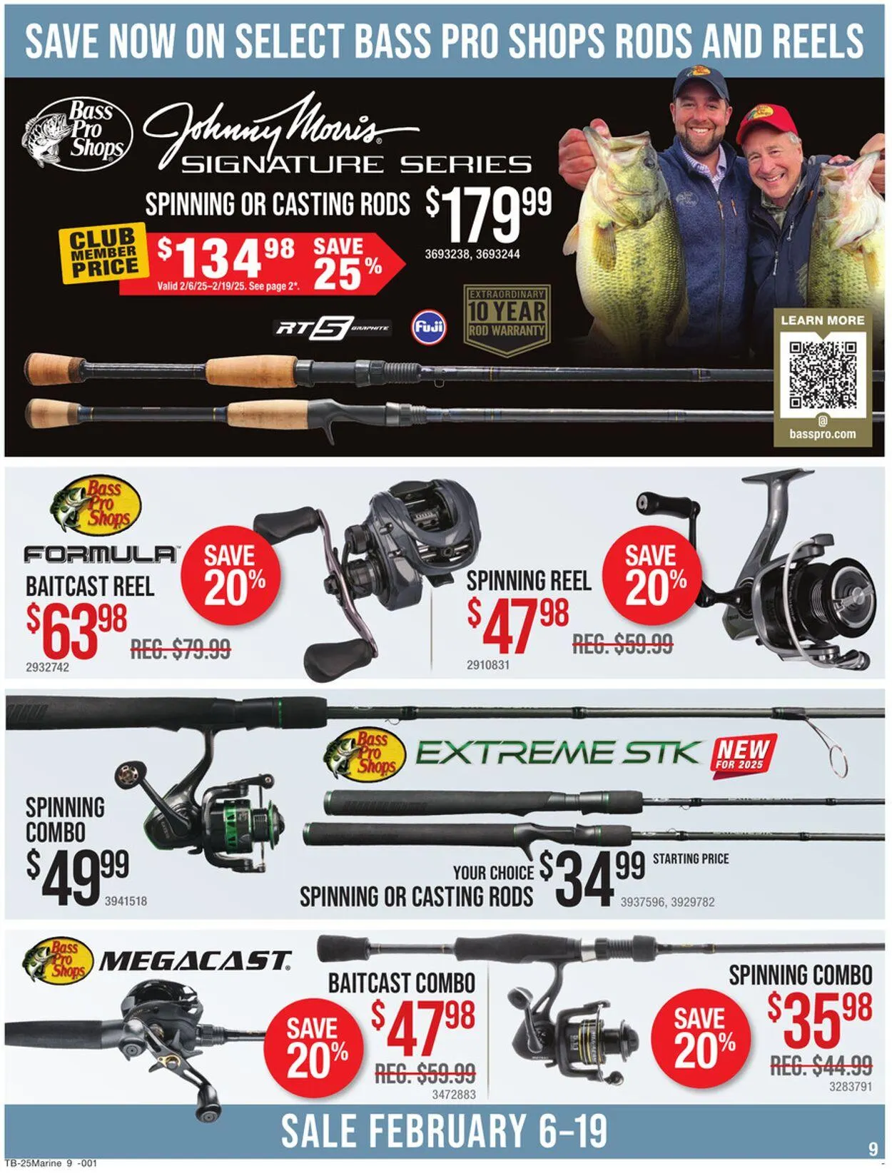 Weekly ad Bass Pro Current weekly ad from February 6 to February 19 2025 - Page 9
