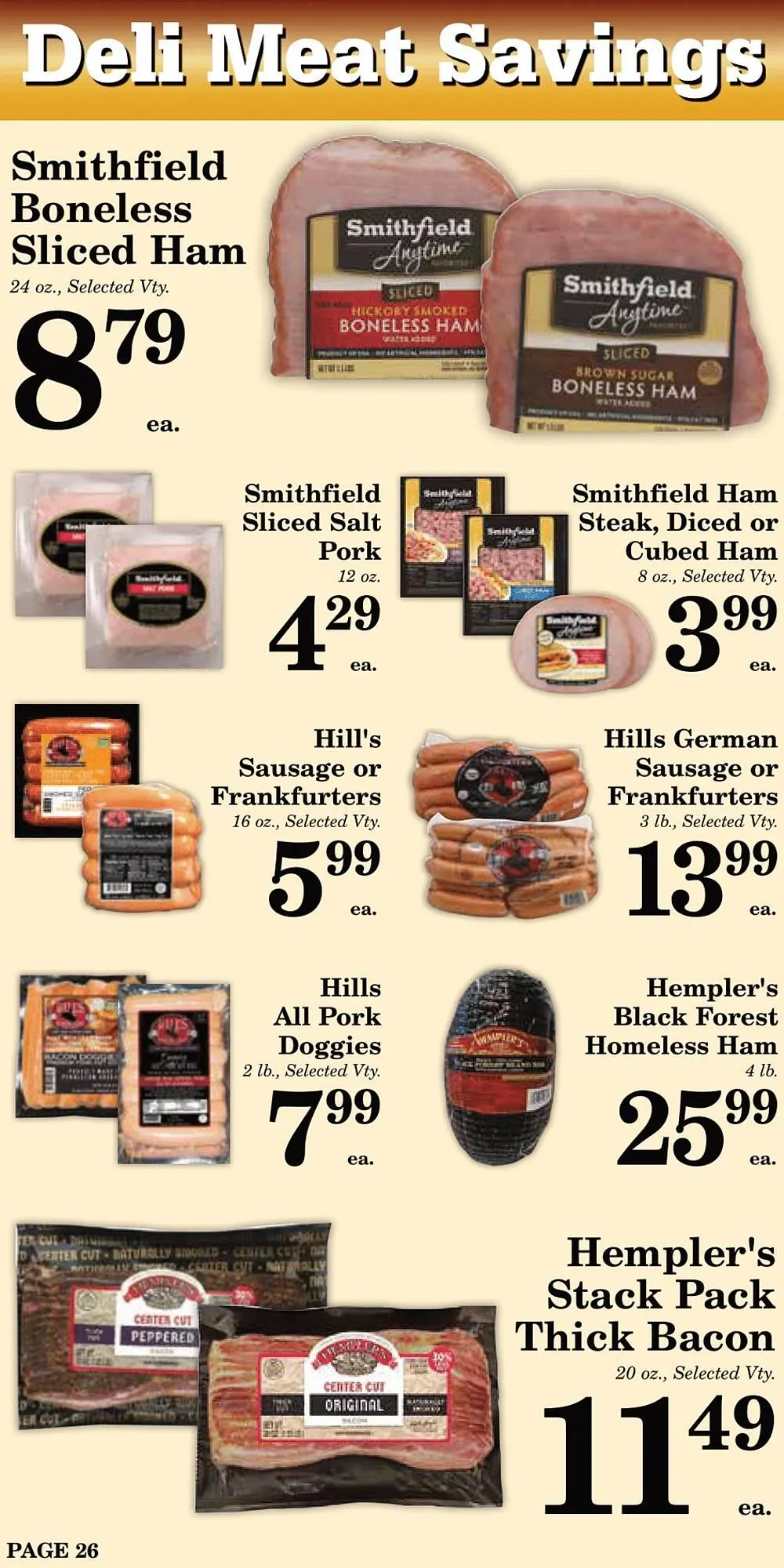 Weekly ad Harvest Foods ad from November 6 to December 3 2024 - Page 27