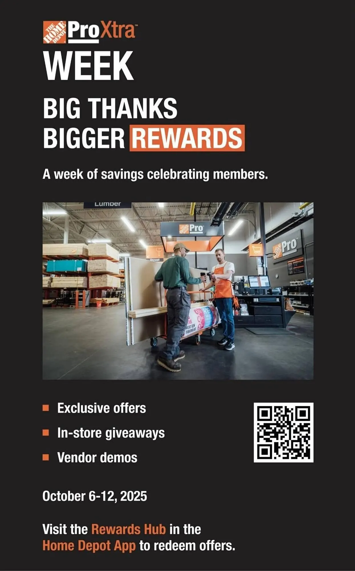 Weekly ad The Home Depot flyer from October 6 to October 13 2025 - Page 1