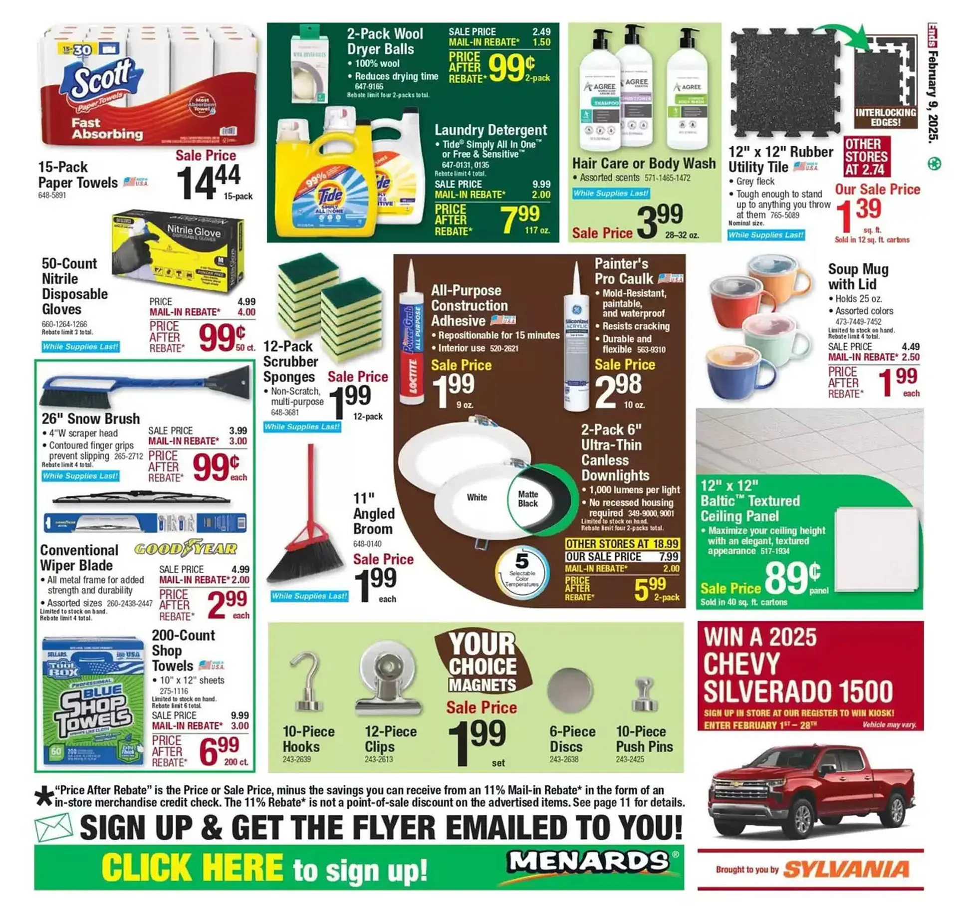 Weekly ad Menards Weekly Ad from January 30 to February 9 2025 - Page 22