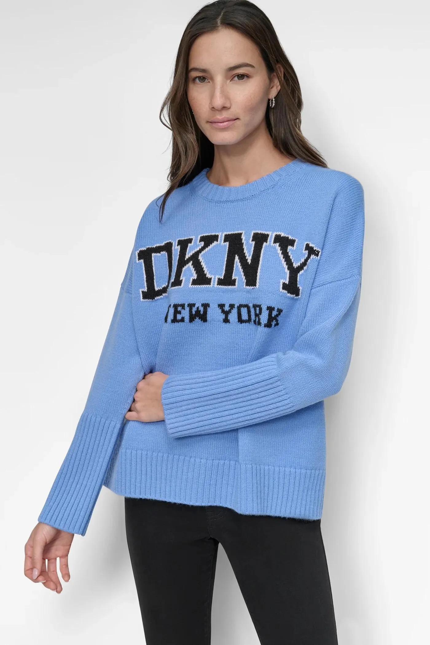 VARSITY LOGO SWEATER