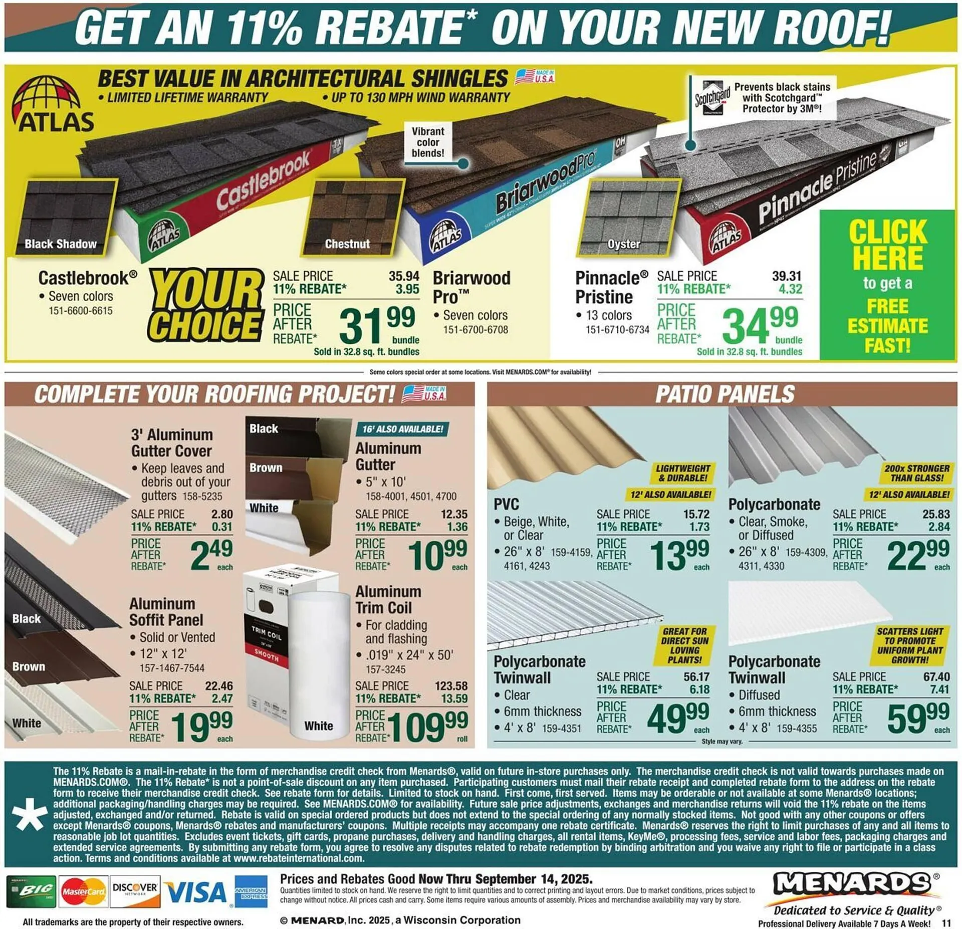 Weekly ad Menards weekly ad from September 3 to September 14 2025 - Page 18