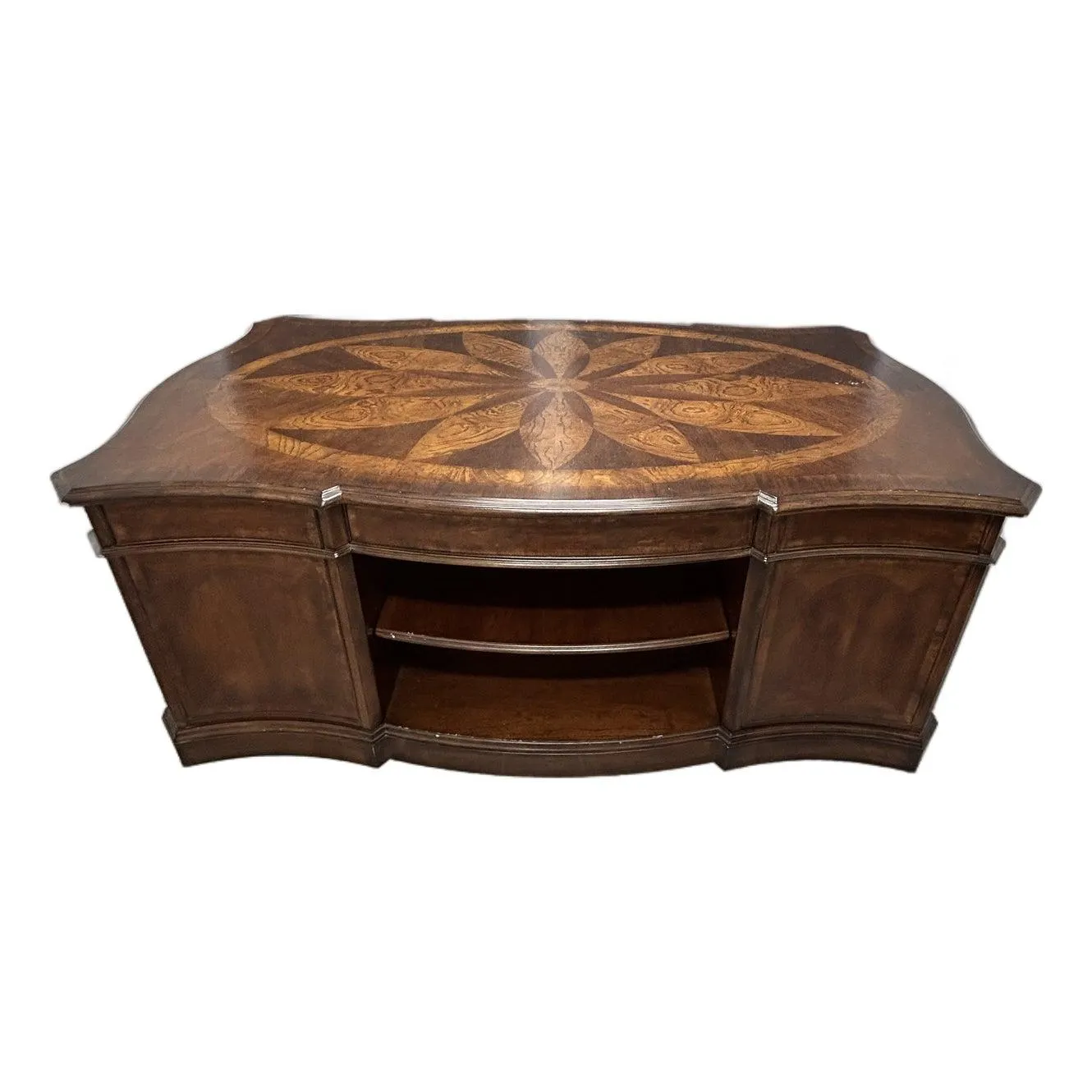 Custom Hardwood Executive's Desk