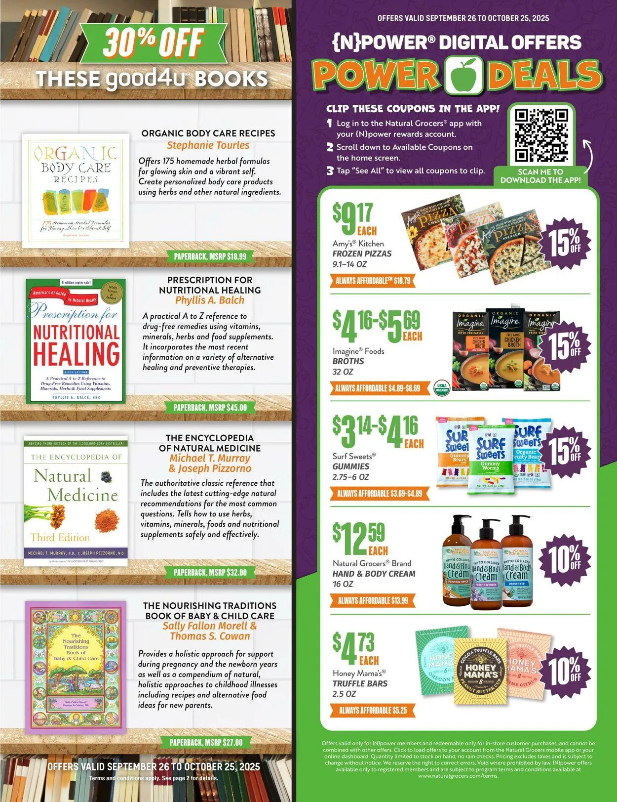 Weekly ad Natural Grocers from September 24 to October 17 2025 - Page 45