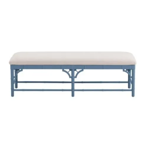 Dayna Bench with Sandberg Parchment Seat