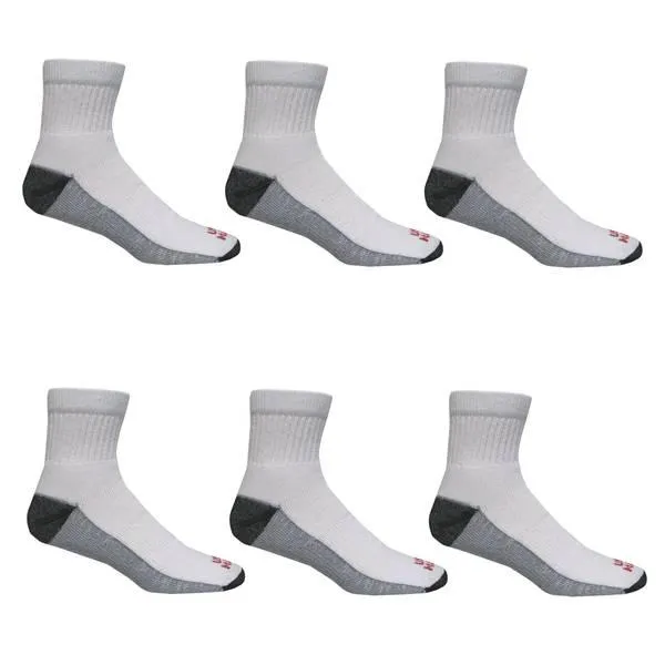 Men's 6-Pack Sport Performance Quarter Socks