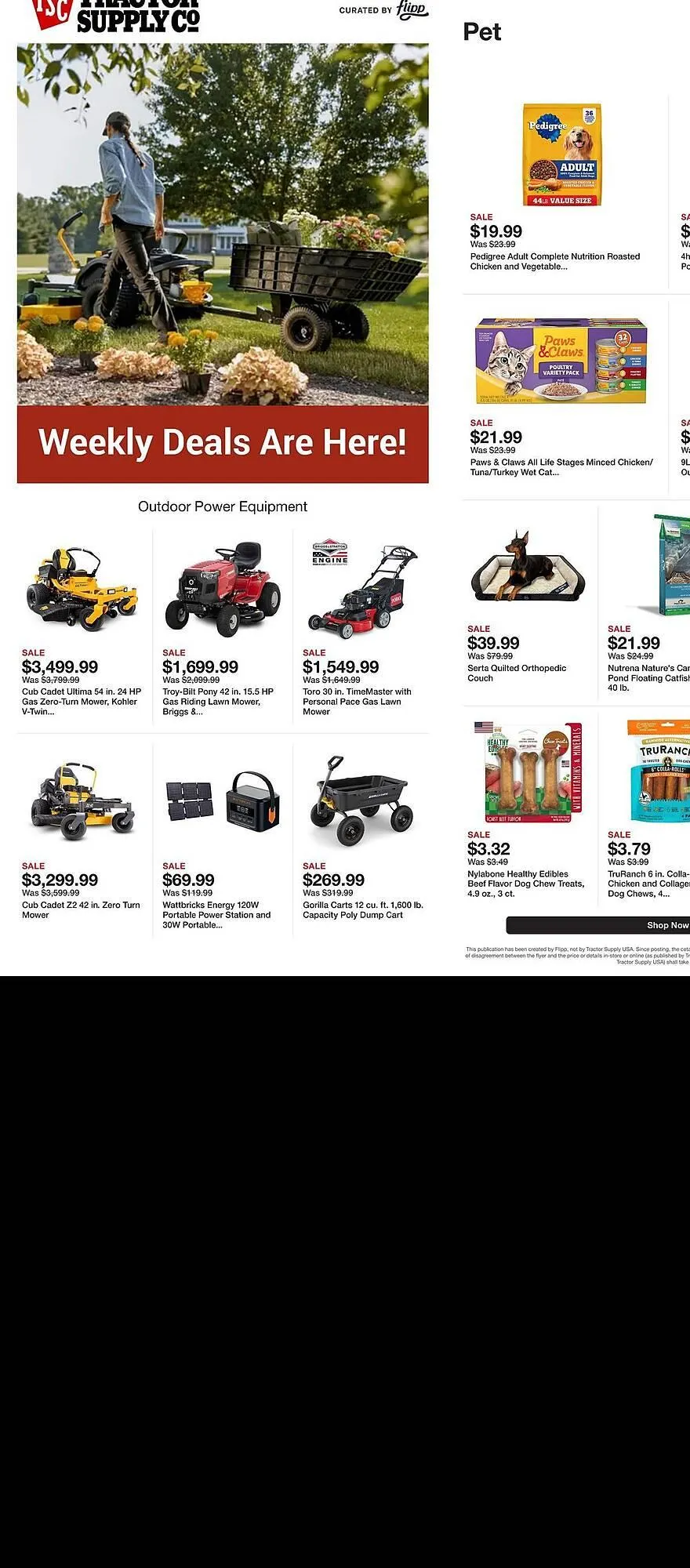 Weekly ad Tractor Supply Company weekly ad from April 7 to April 13 2026 - Page 1