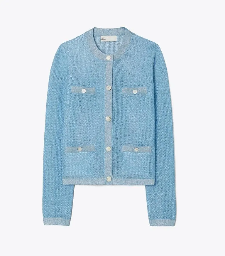 KENDRA MESH CARDIGAN