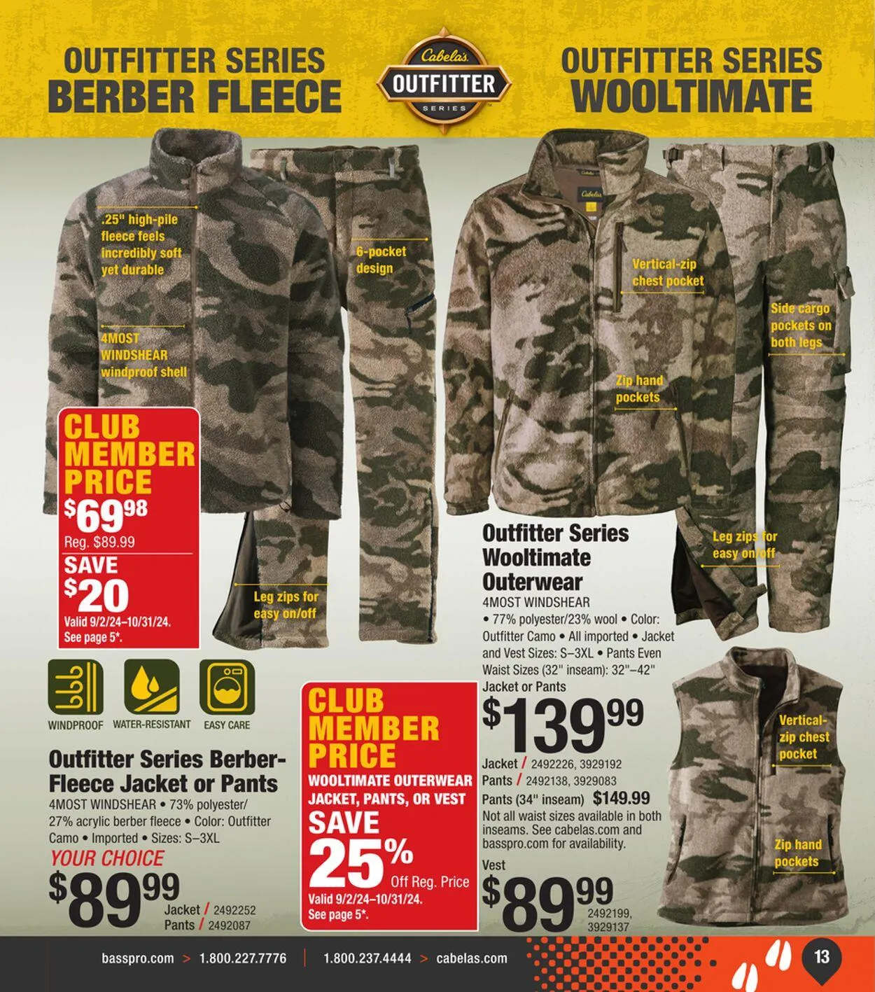 Weekly ad Bass Pro Current weekly ad from September 11 to September 25 2024 - Page 197