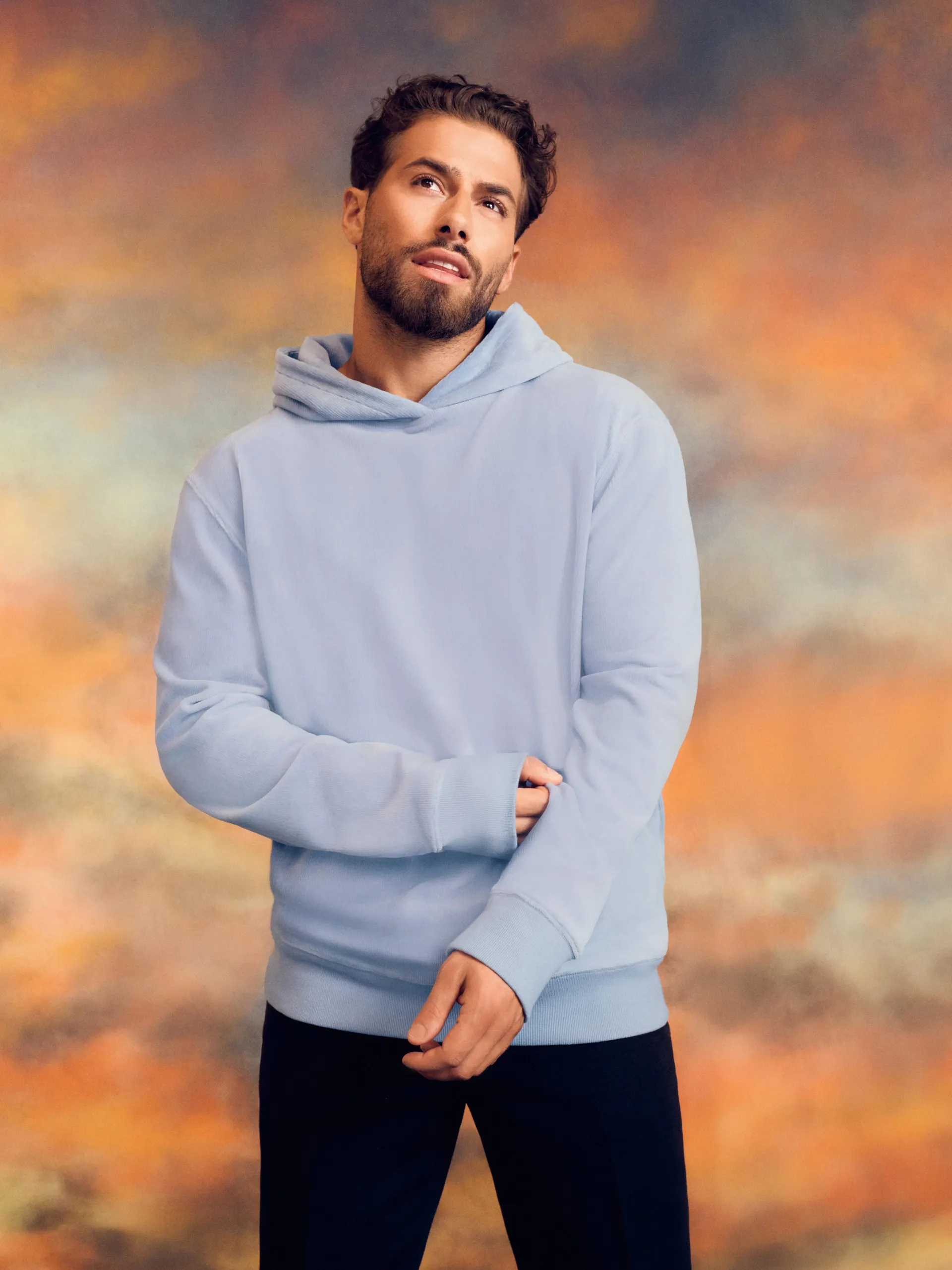 Camisola capuz bombazina Kem