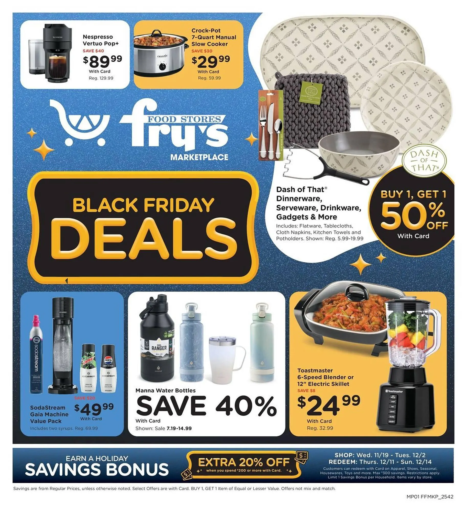 Weekly ad Fry's weekly ad from November 19 to November 27 2025 - Page 1