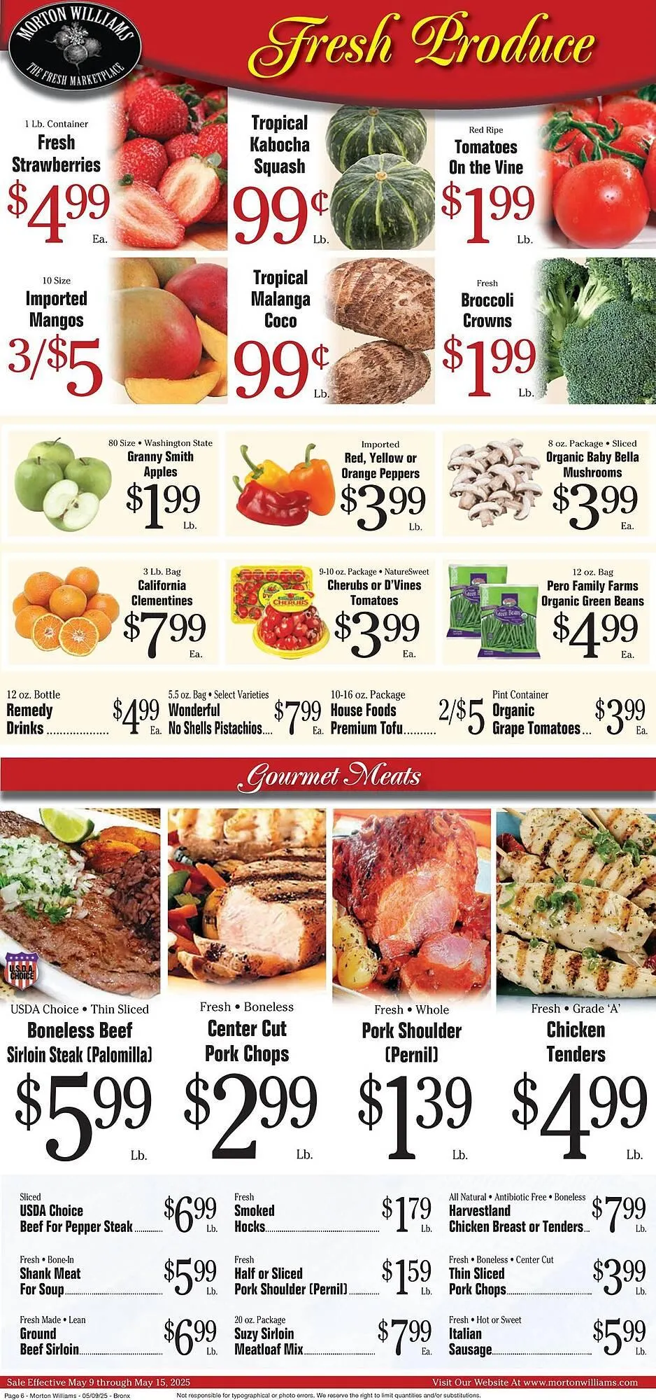 Weekly ad Morton Williams Weekly Ad from May 9 to May 15 2025 - Page 6