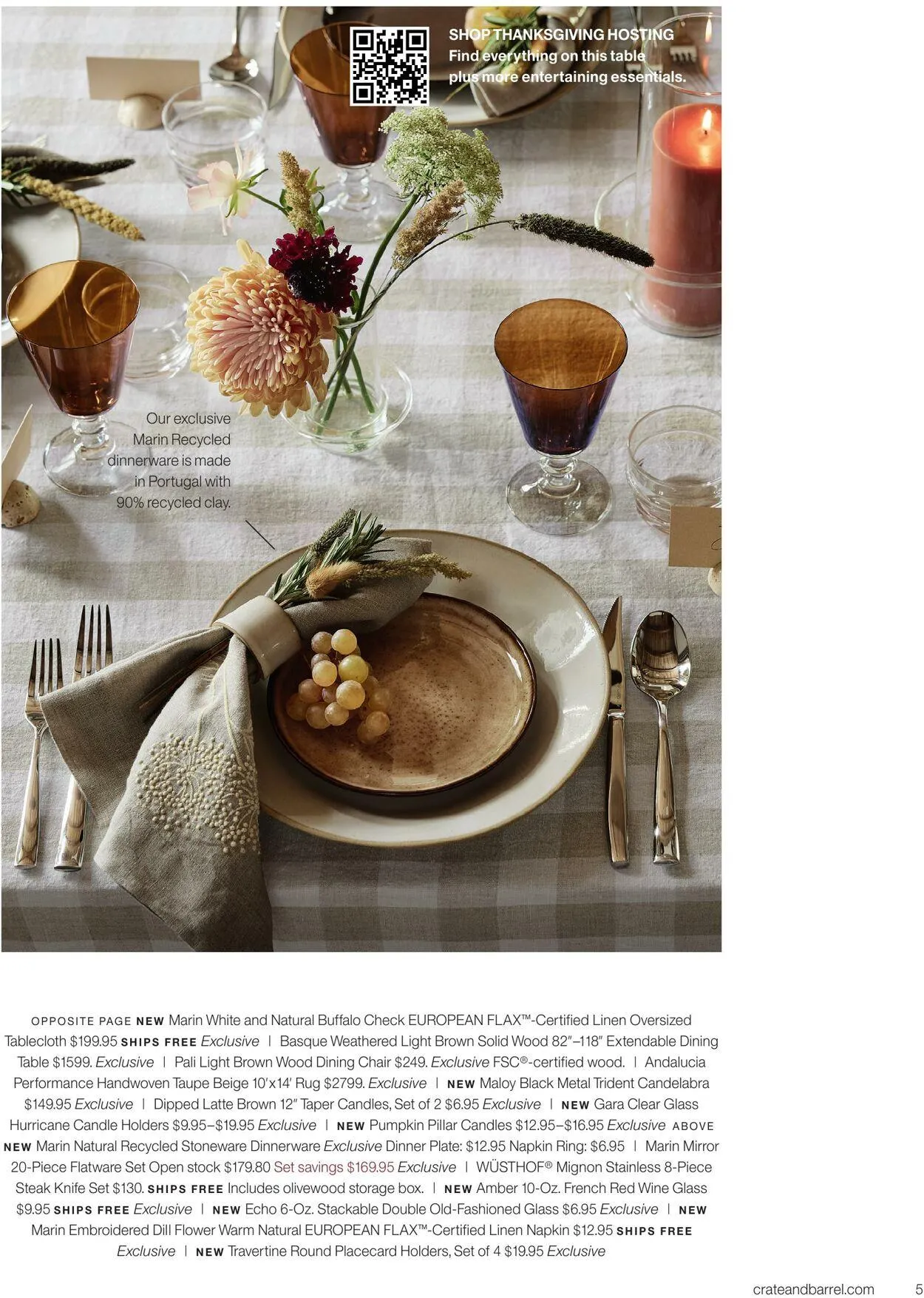 Weekly ad Crate & Barrel from November 4 to January 1 2025 - Page 5