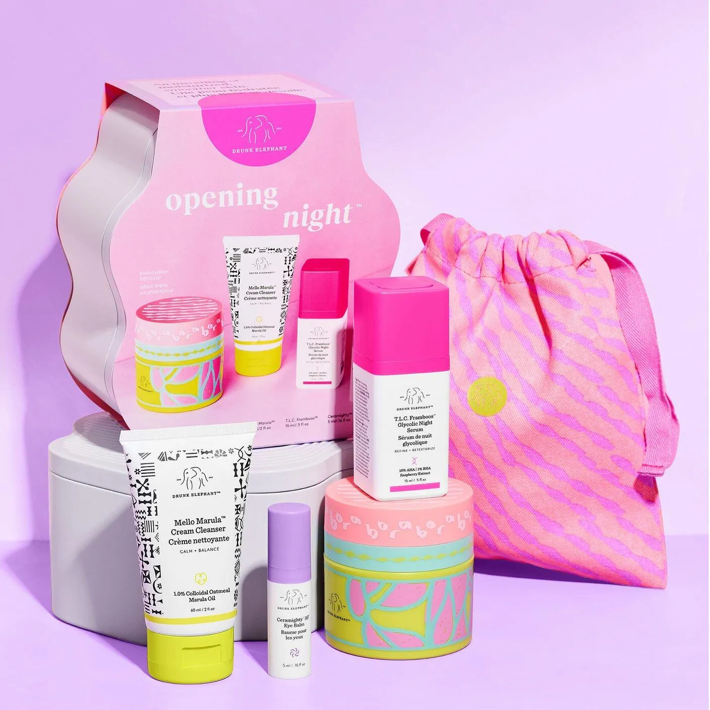 Opening Night Evening Kit: Bora Barrier, T.L.C. Framboos, Mello Marula, Ceramighty ($148 value)