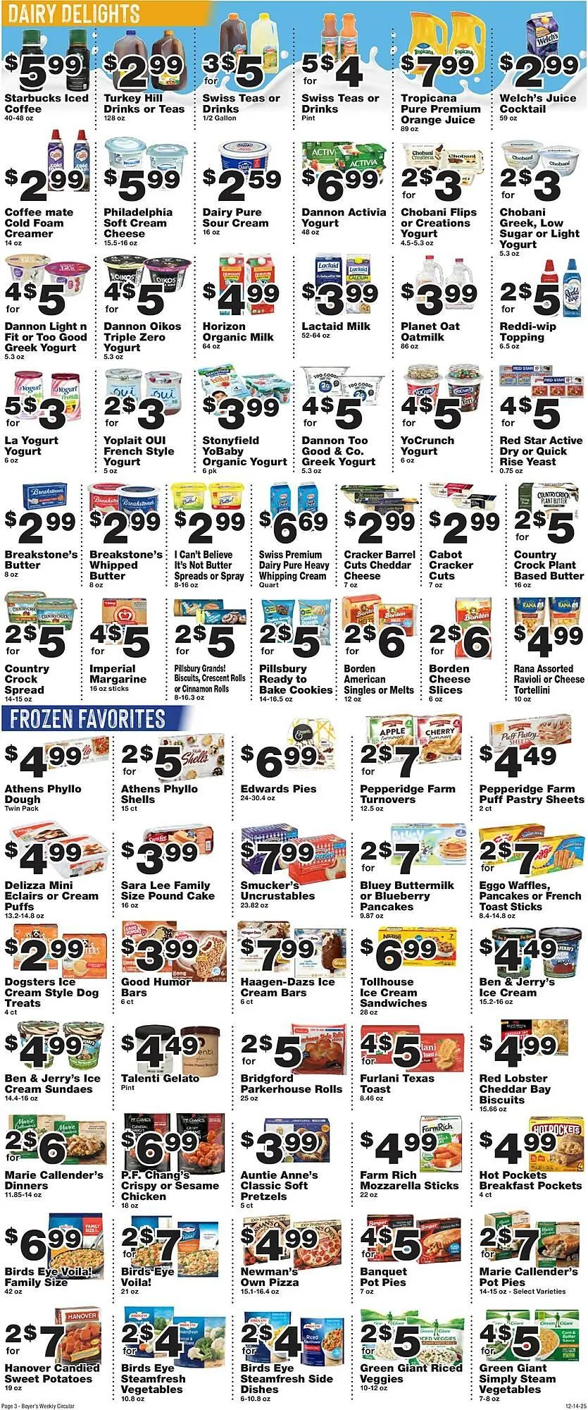 Weekly ad Boyer's Food Markets weekly ad from December 14 to December 20 2025 - Page 3
