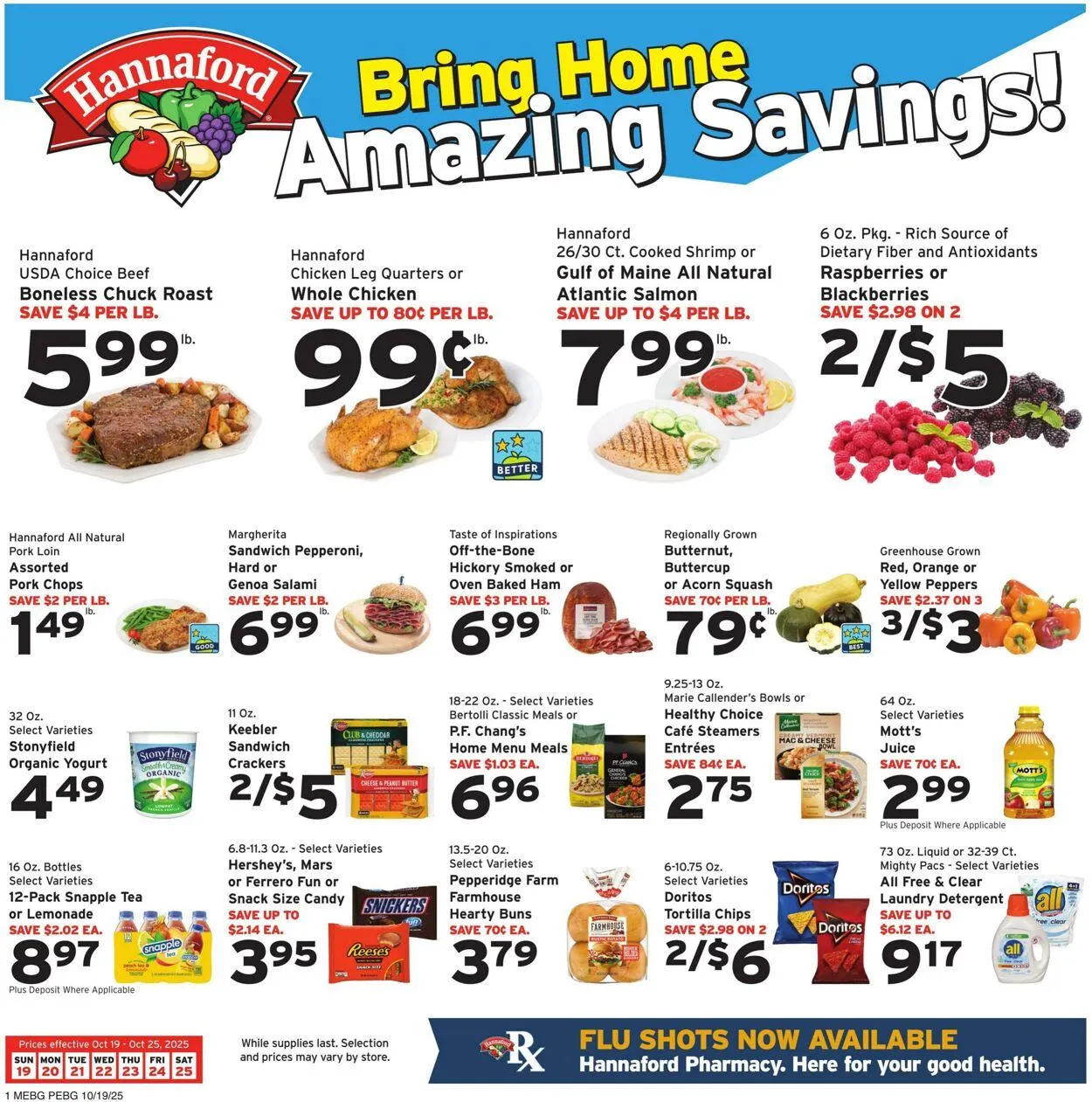 Hannaford Current weekly ad - 1