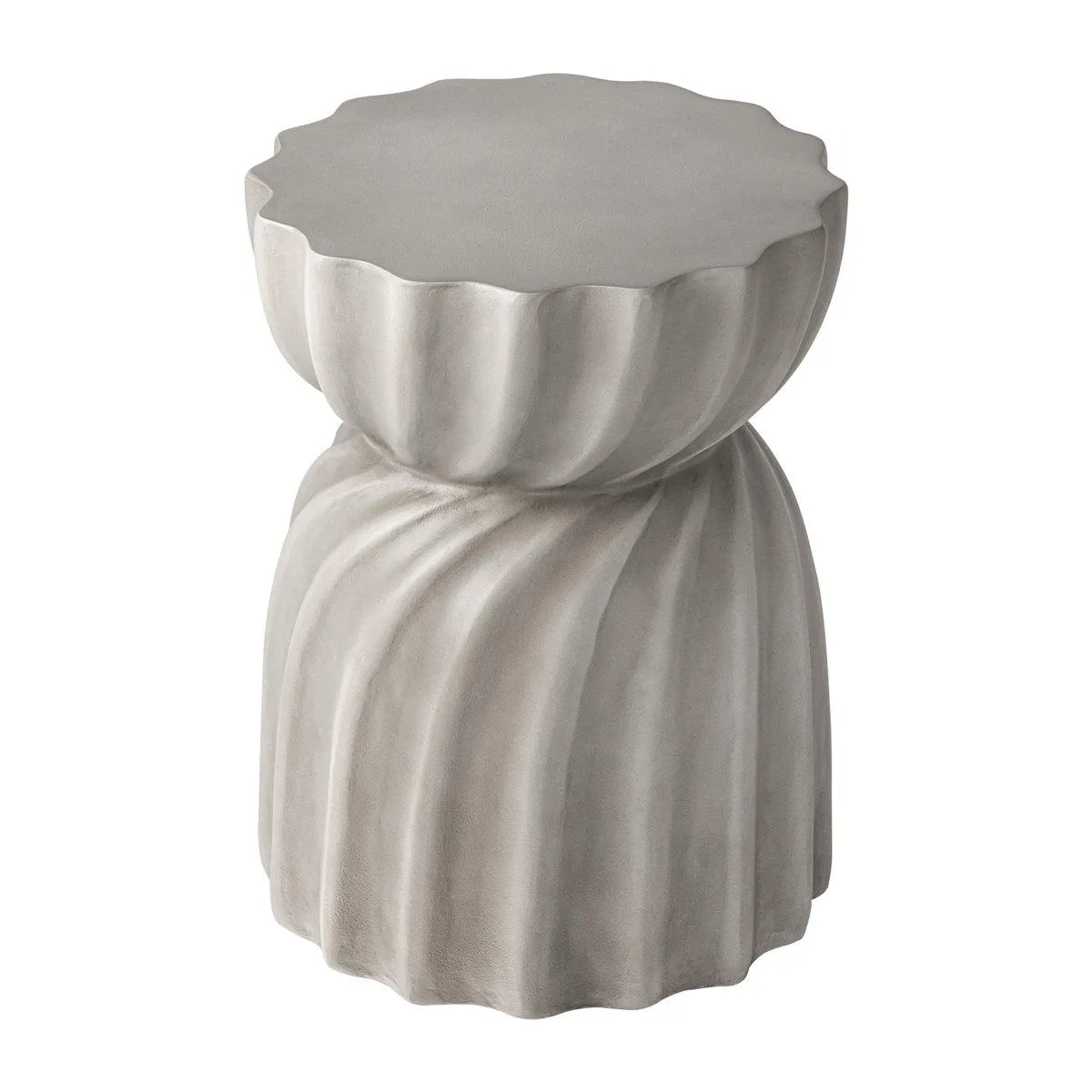 Canham 14.2'' Stone Outdoor Side Table