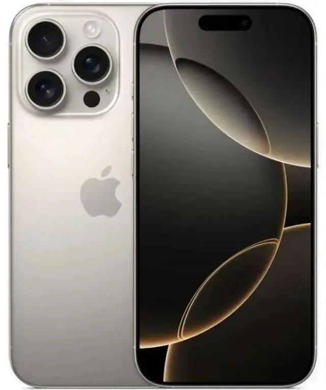 Apple iPhone 16 Pro - 256GB - Natural Titanium - Dual eSim - Fully Unlocked - Excellent (Grade A)