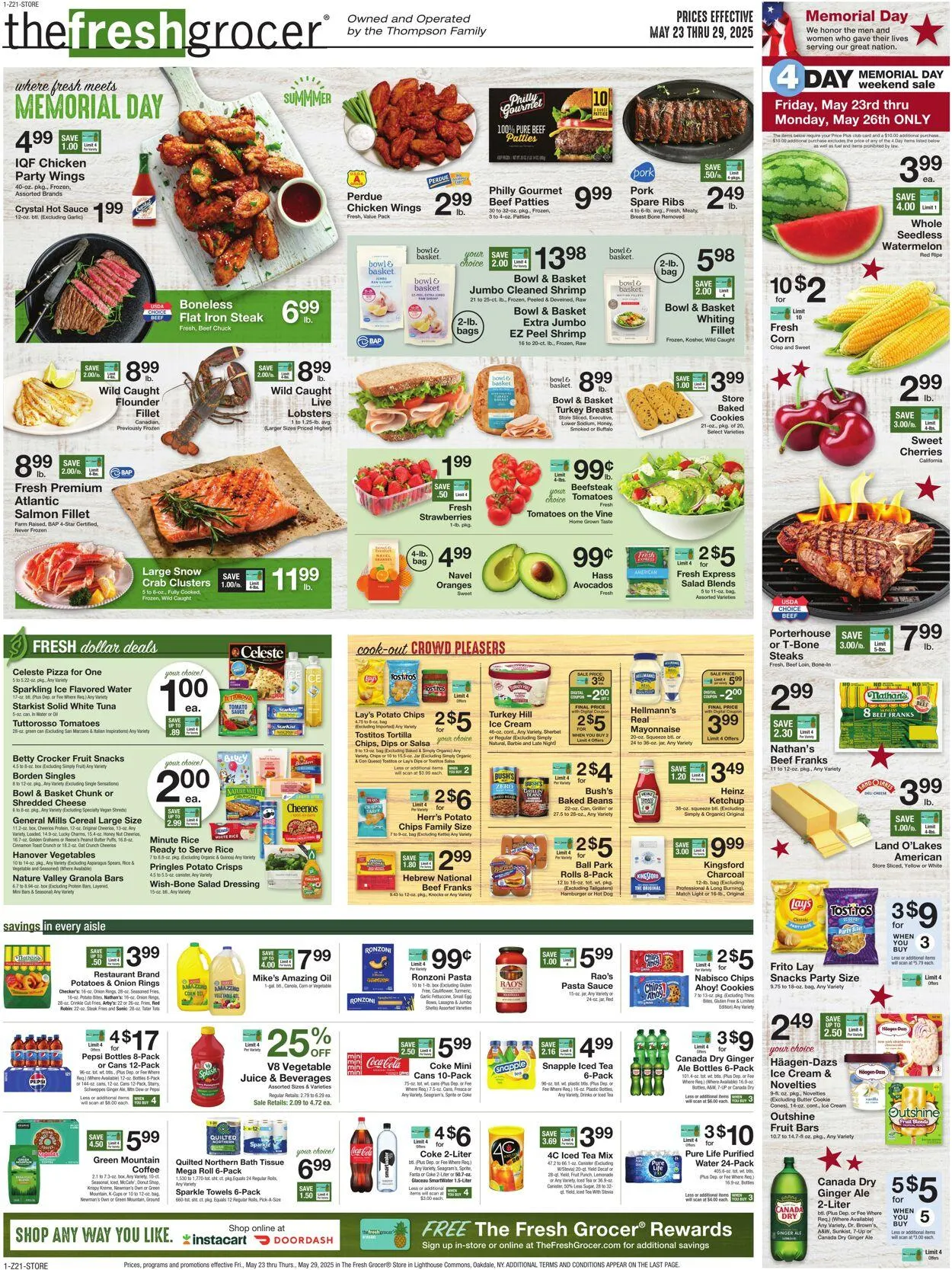 Weekly ad Gerrity's Supermarkets Current weekly ad from May 22 to May 29 2025 - Page 1