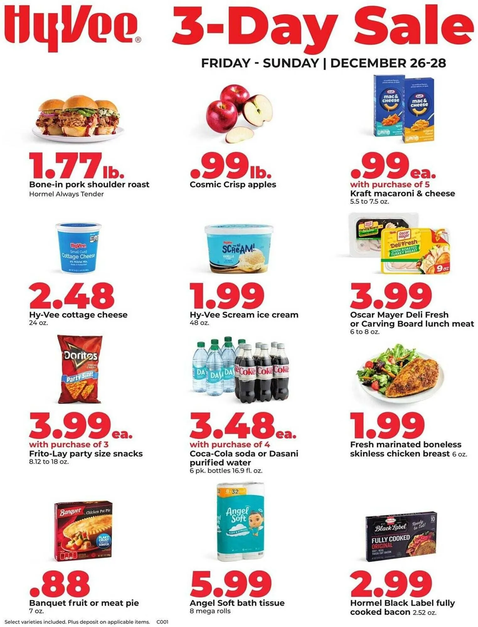 Weekly ad Hy-Vee weekly ad from December 26 to December 28 2025 - Page 1