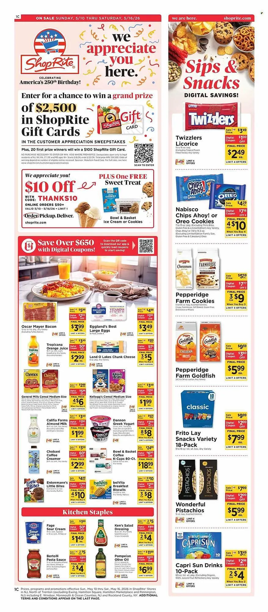 Weekly ad ShopRite flyer from May 10 to May 16 2026 - Page 2