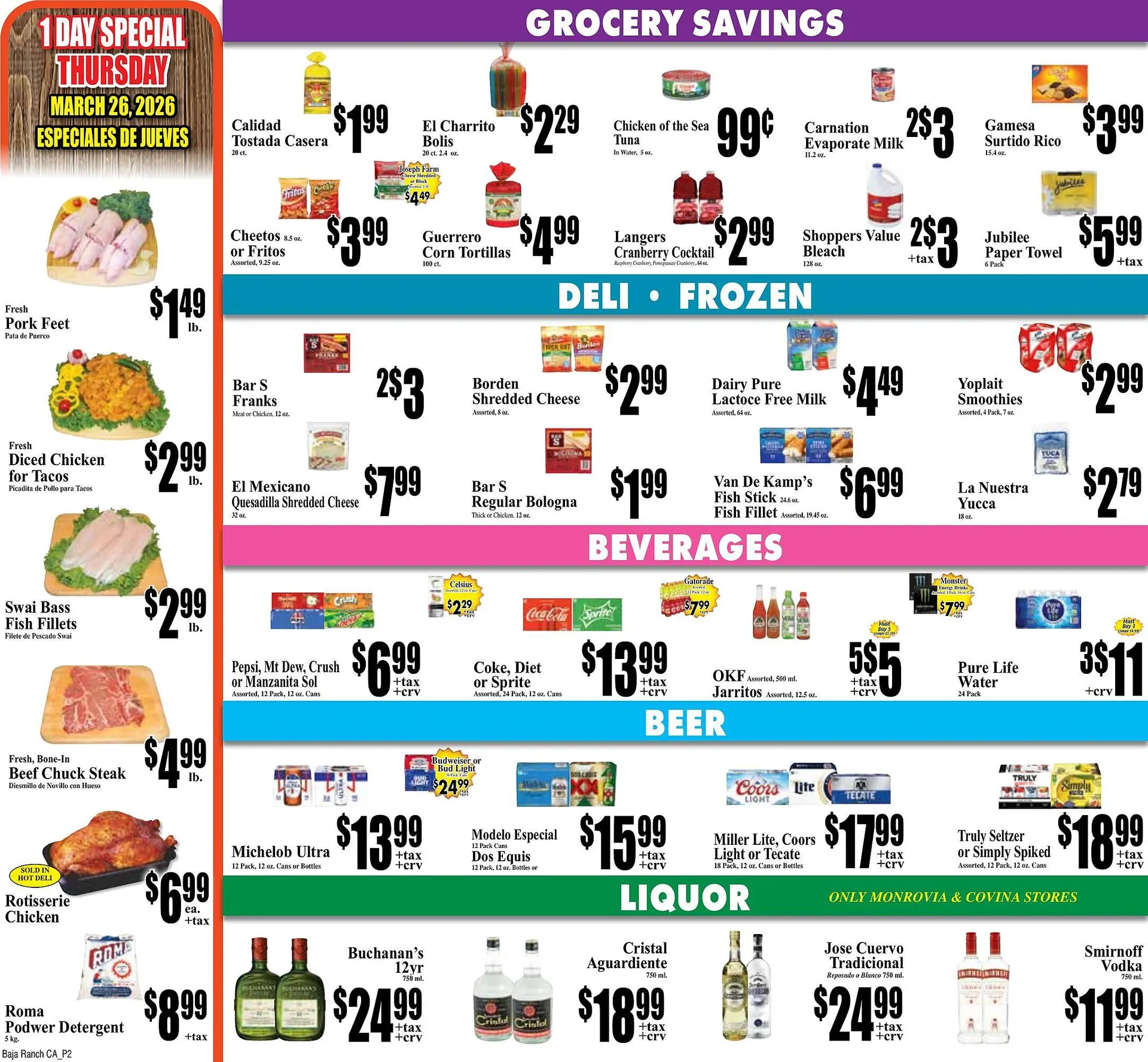 Weekly ad Baja Ranch weekly ad from March 25 to March 31 2026 - Page 2