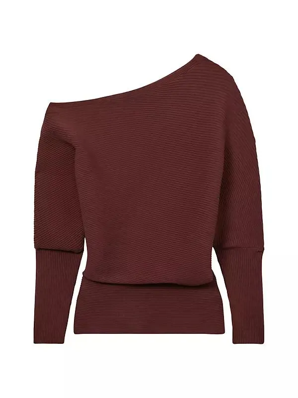 Lorna One-Shoulder Sweater