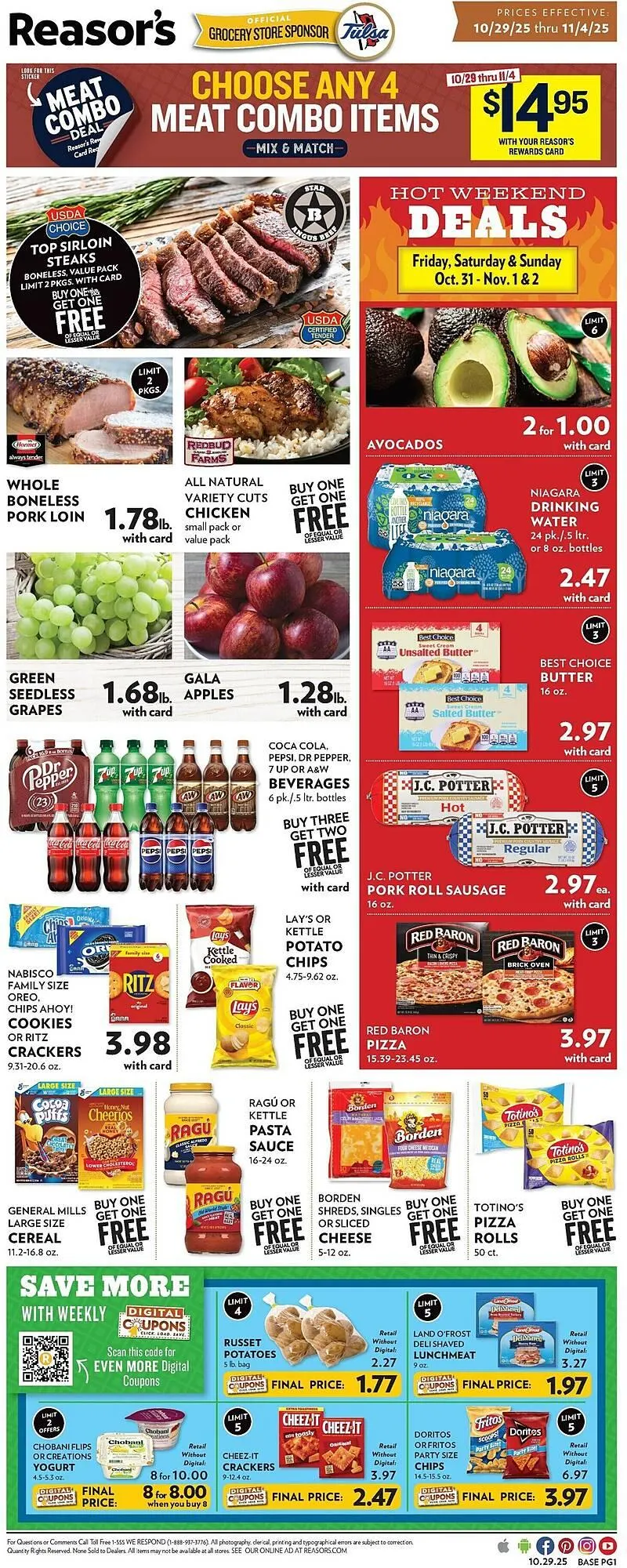 Reasors weekly ad - 1