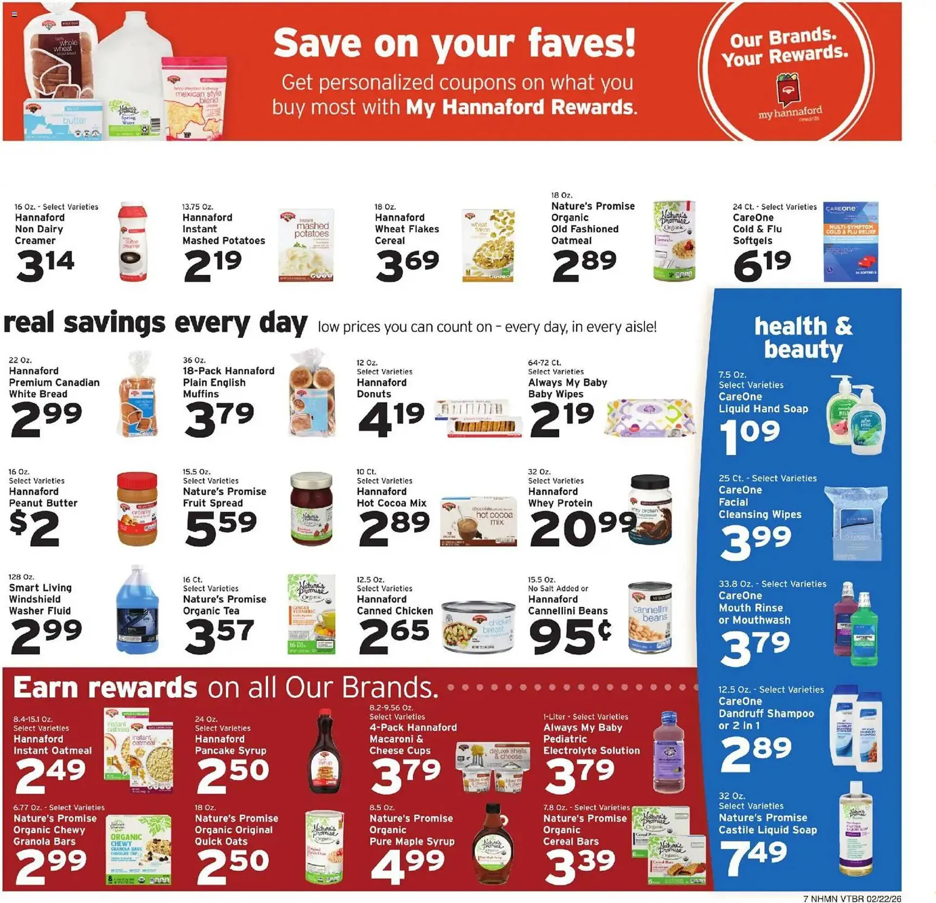 Weekly ad Hannaford flyer from February 22 to March 1 2026 - Page 7