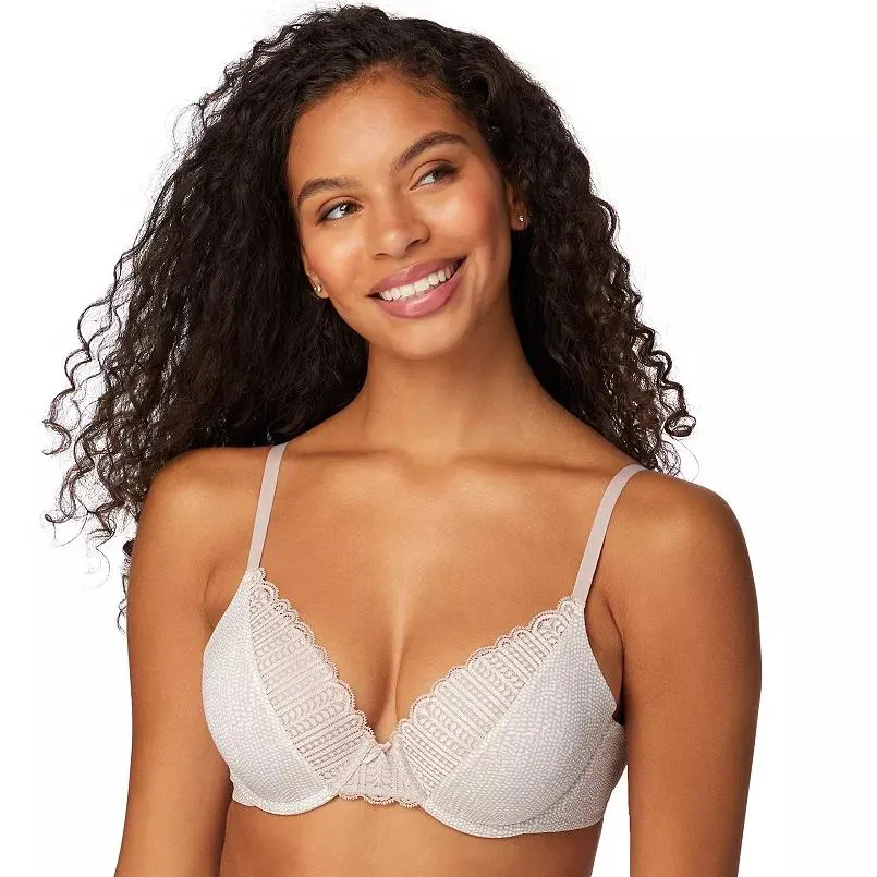 Maidenform Comfort Devotion Full Coverage Lace Trim Bra 9404