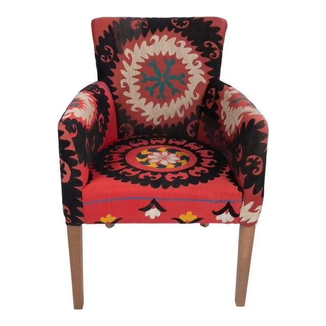 Suzani Armchair - Ethnic Bergere
