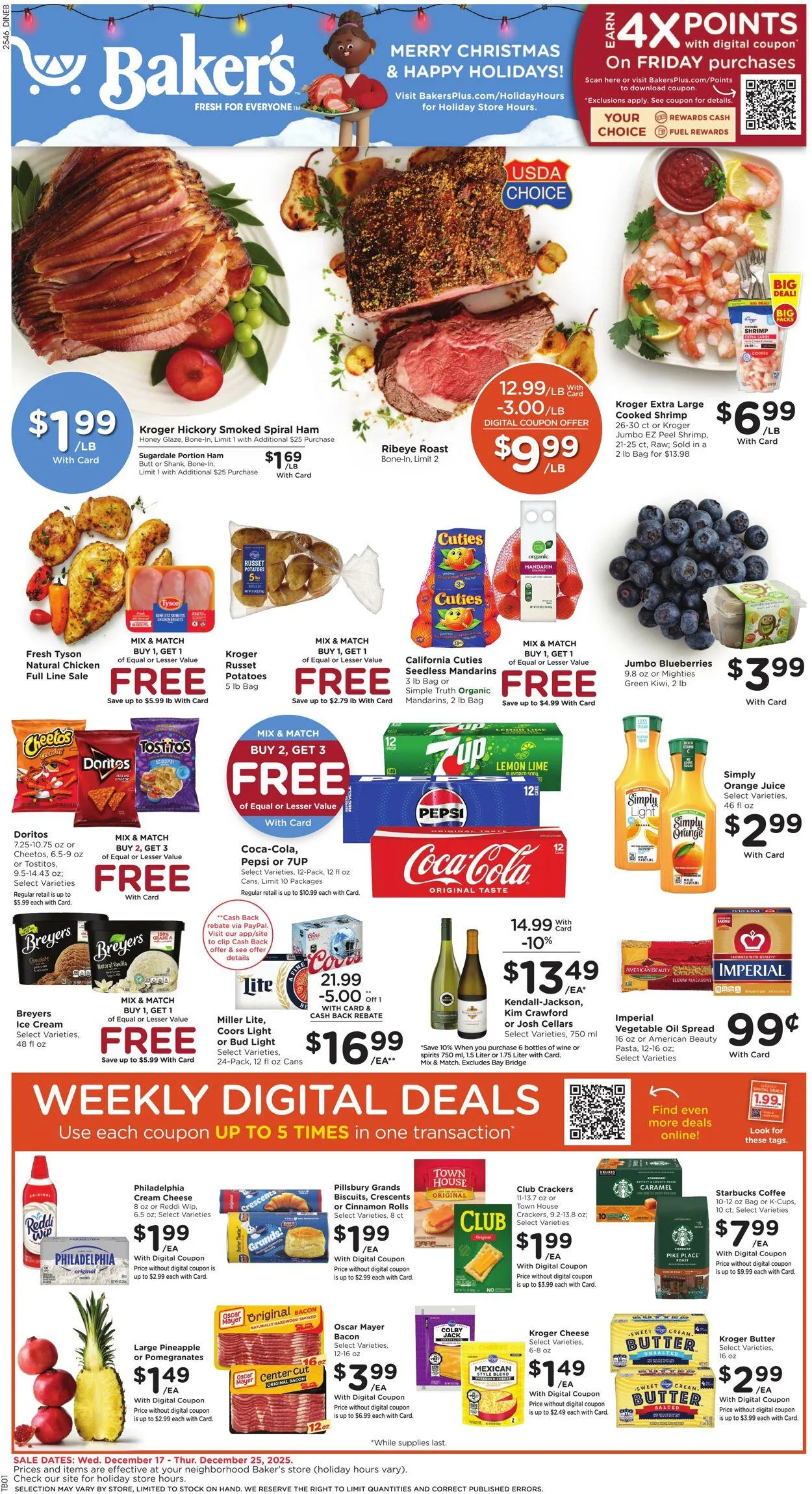 Weekly ad Baker's from December 17 to December 25 2025 - Page 1