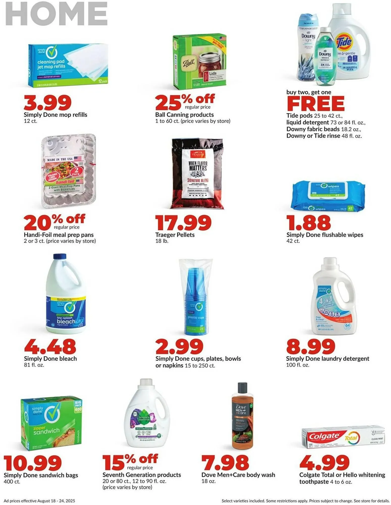Weekly ad Hy-Vee Weekly Ad from August 18 to August 24 2025 - Page 35
