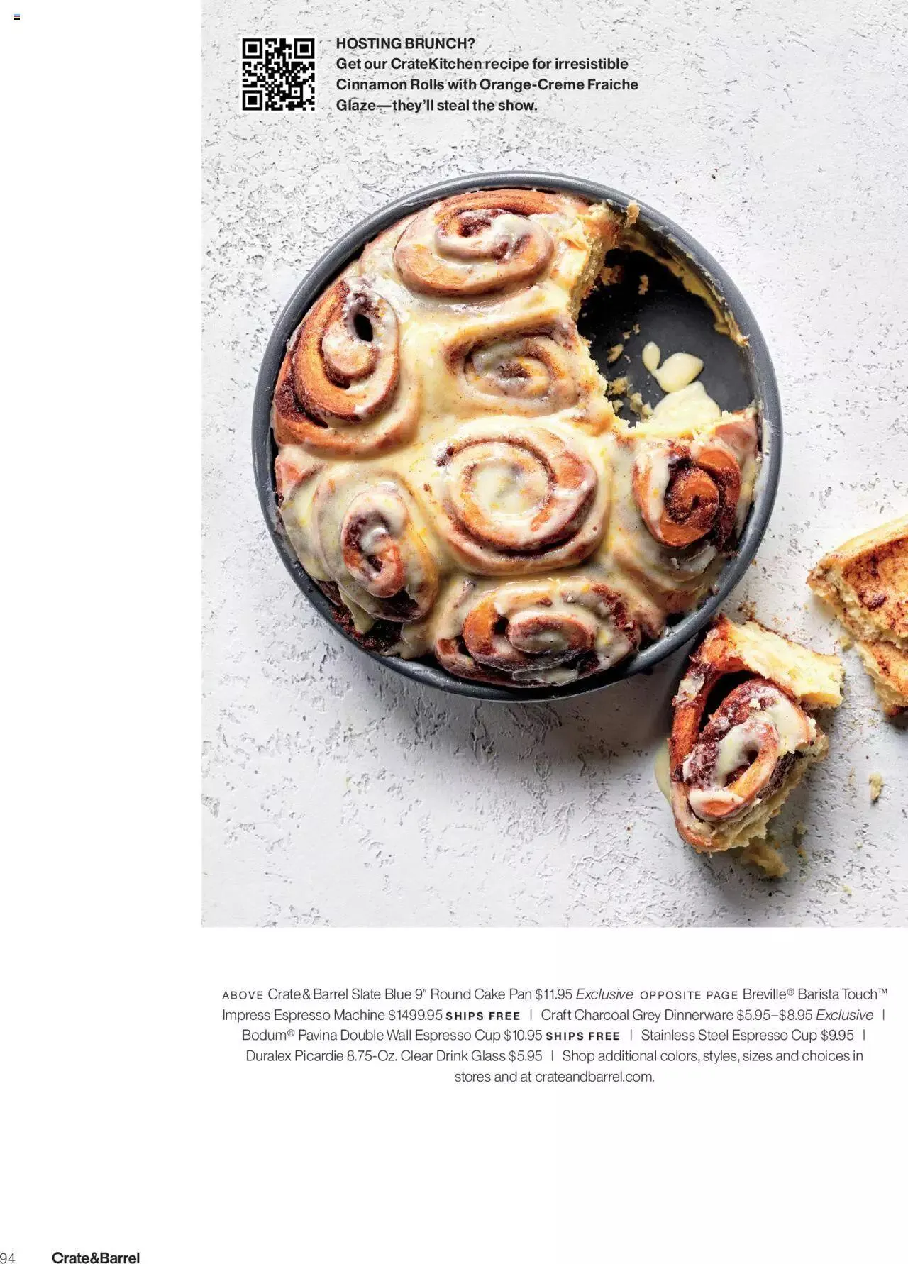 Weekly ad Crate & Barrel - Weekly Ad from April 7 to December 31 2024 - Page 94