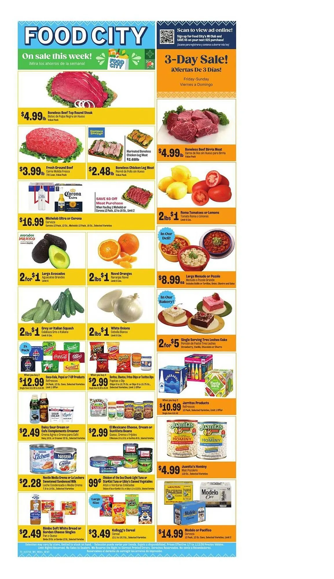 Food City weekly ad - 1